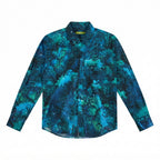 Balco Blue Paisley Speckle Print Shirt  Size:  M,L