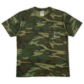 Vintage Chrome Hearts Vintage Camouflage T-Shirt - Woodland Camo with Cross Embroidered Pocket (Size L)