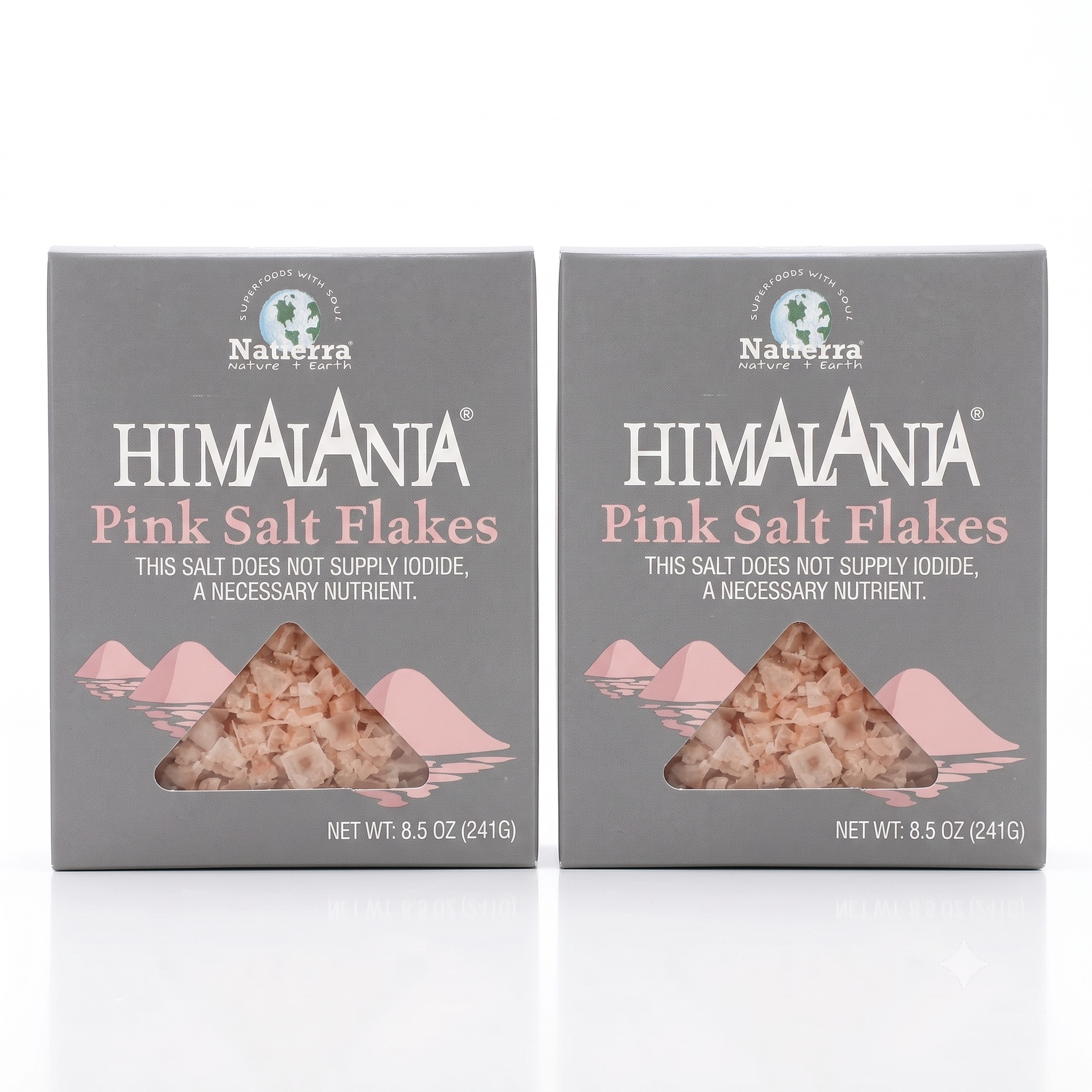 Natierra Himalania® Himalayan Pink Salt Flakes – 8.5 oz