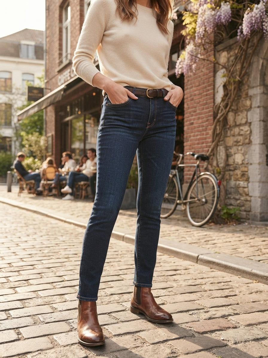 J Brand Dark Wash Low Rise Skinny Jeans (Size 28)