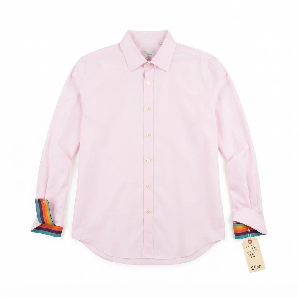 Paul Smith Pink Dress Shirt (Size 17.5/35)