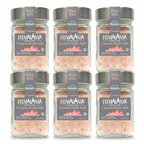 Natierra Himalania® Coarse Pink Salt Premium Glass Jar – 9 oz (6-Pack)