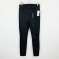 J Brand Black Stocking Coated Skinny Jeans (Size 27)
