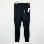 J Brand Black Stocking Coated Skinny Jeans (Size 27)