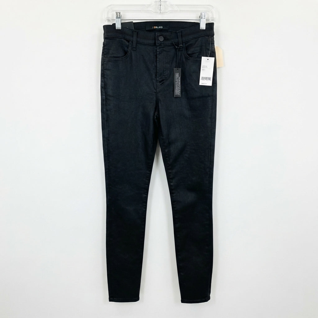 J Brand Black Stocking Coated Skinny Jeans (Size 27)