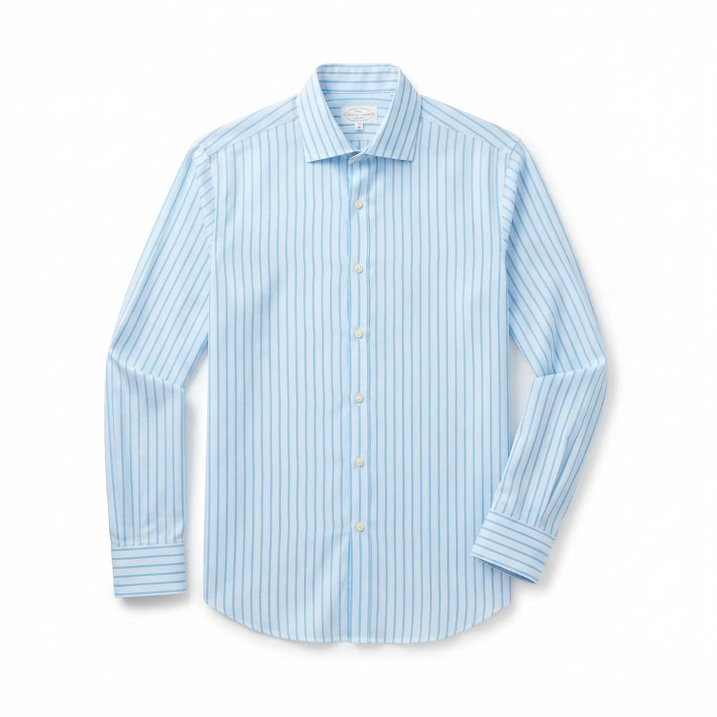 Anto Beverly Hills Blue Stripe Shirt (JAR)