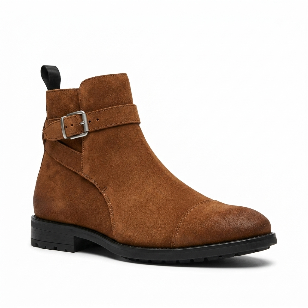 New Republic Maison Leather Boot - Pecan