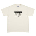 Hanes Heavyweight 50/50 Vintage Barcode Graphic T-Shirt (Size L)