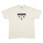 Hanes Heavyweight 50/50 Vintage Barcode Graphic T-Shirt (Size L)