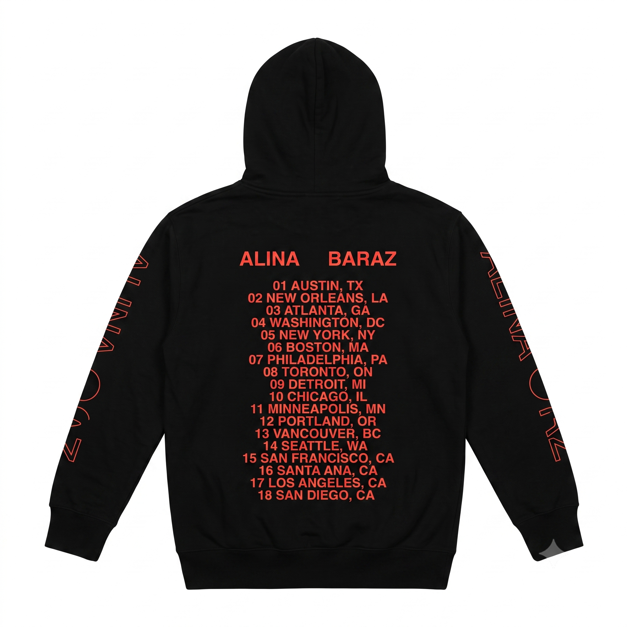 Let's Get Lost Tour Hoodie