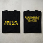 Ghetto Heisman Dorscia Friday Nights Is For Hustlers T-Shirt (Size M)