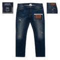 Armani Jeans J06 Slim Fit Distressed Blue Denim Jeans (42x32)