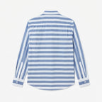 8 by Yoox Striped Scribble Shirt (Size L)