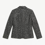 Messagerie Patrizio Piscaglia Black & White Speckled Blazer (Size 52)