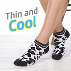 HOT FEET Women's No-Show Socks 18-Pack – Assorted Leopard, Argyle, Stripes, Polka Dots & Solids Low-Cut Socks (Size 4-10)