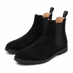 New Republic Men's Sonoma Suede Chelsea Boot - Triple Black
