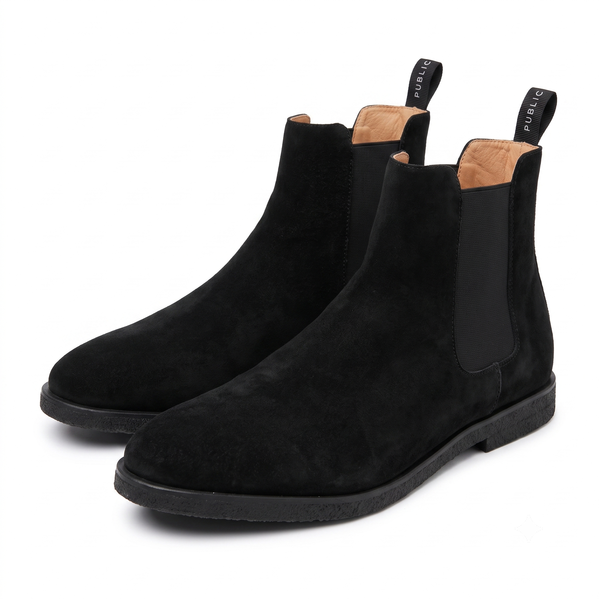 New Republic Men's Sonoma Suede Chelsea Boot - Triple Black