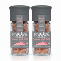 Natierra Himalania® Coarse Pink Salt Glass Grinder Bottle – 3 oz