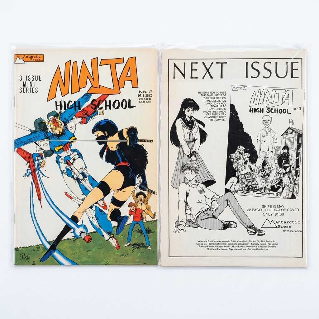 Ninja High School #2 (Vintage Antarctic Press Comic)