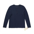 ATM Anthony Thomas Melillo Long Sleeve Henley (Navy)