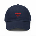 Five Four FF Logo Baseball Cap - Navy/Red