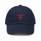 Five Four FF Logo Baseball Cap - Navy/Red