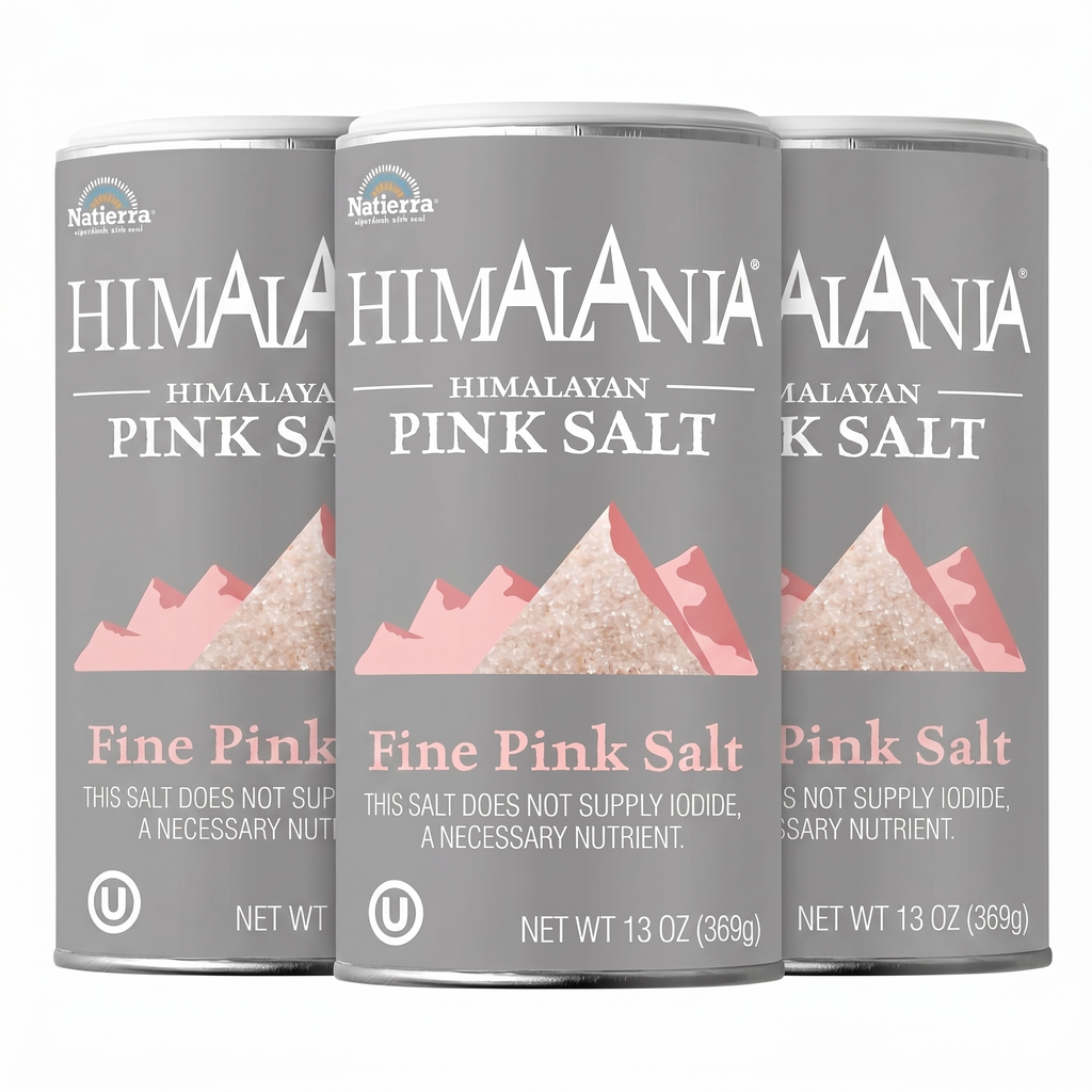 Natierra Himalania® Fine Himalayan Pink Salt Shaker – 13 oz