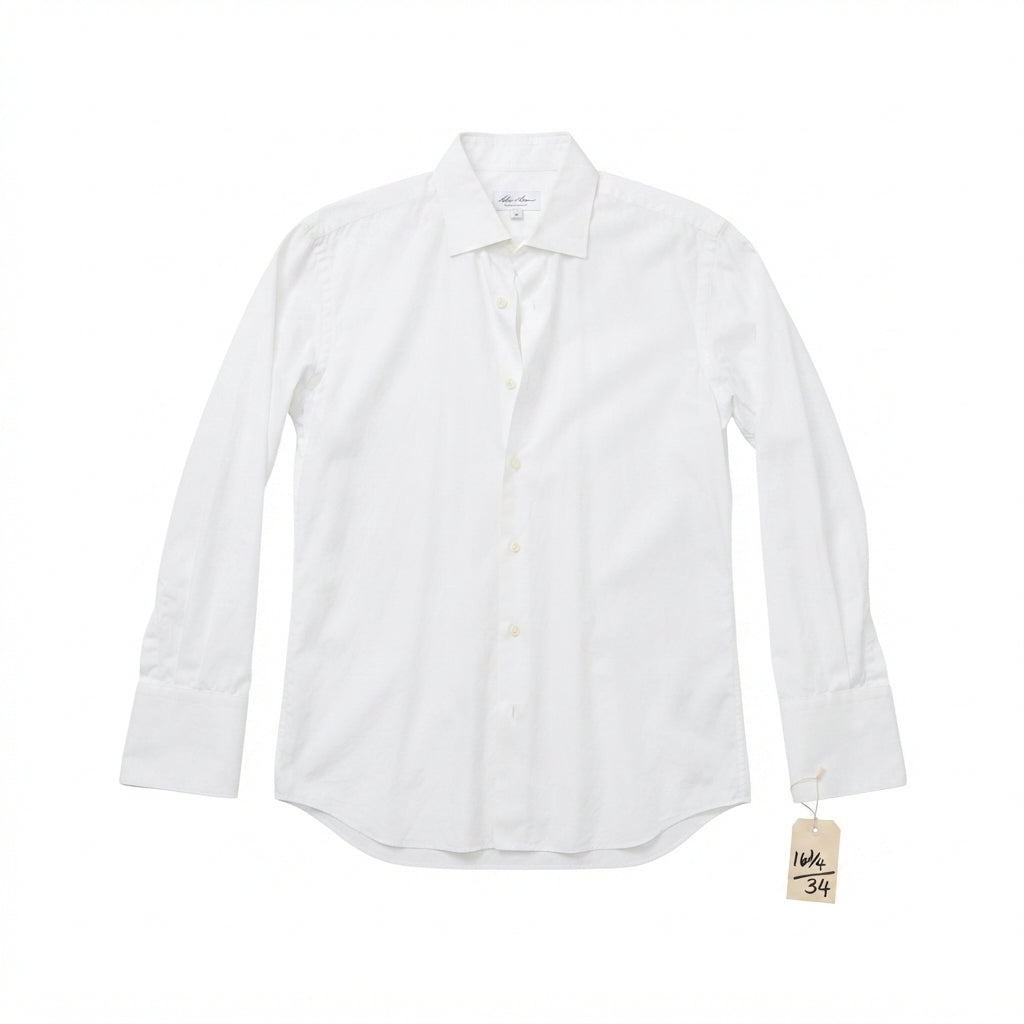 Anto Beverly Hills White Dress Shirt (Size 16.5/34)