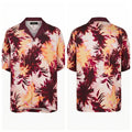AMIRI Palm Tree Printed Camp Collar shirt Made in Italy