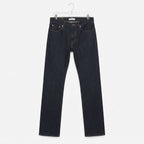 Unbranded Dark Blue Straight Leg Denim Jeans