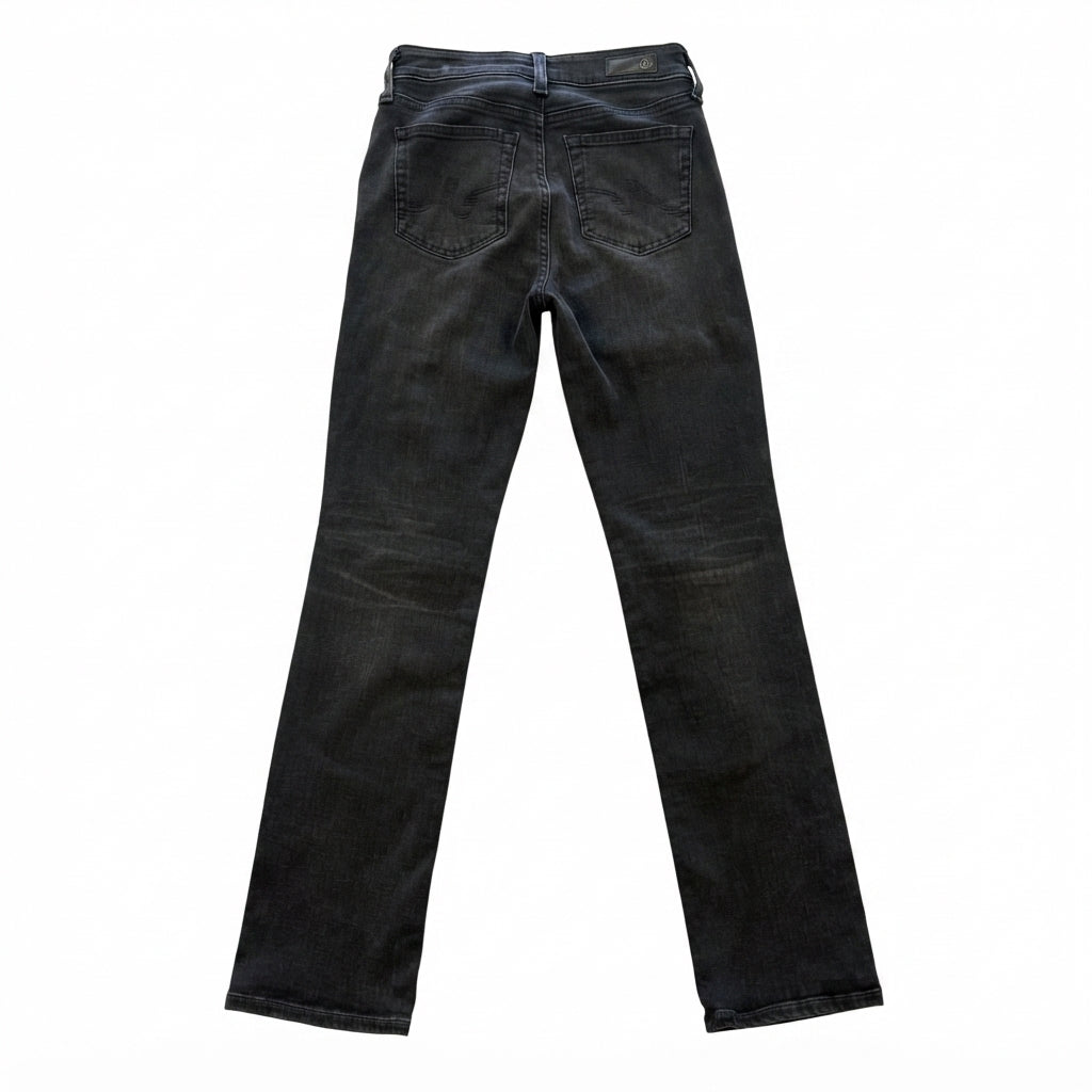 AG Mari High-Rise Slim Straight Jeans (Size 26)
