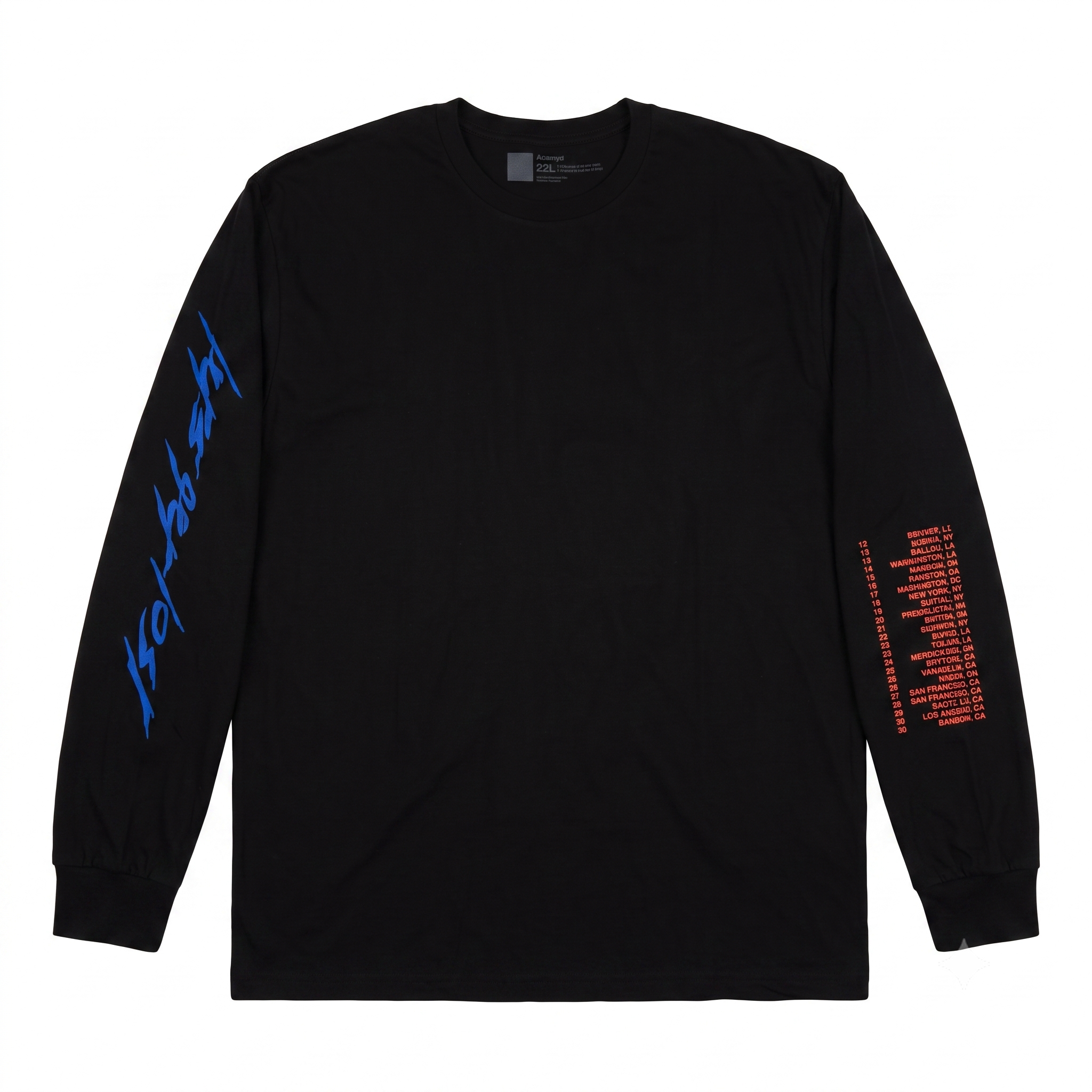 Let's Get Lost Tour Long Sleeve Shirt