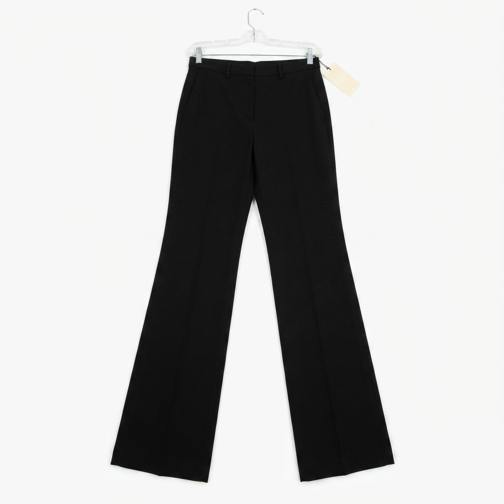 Jaggad Black Stretch Flared Pants