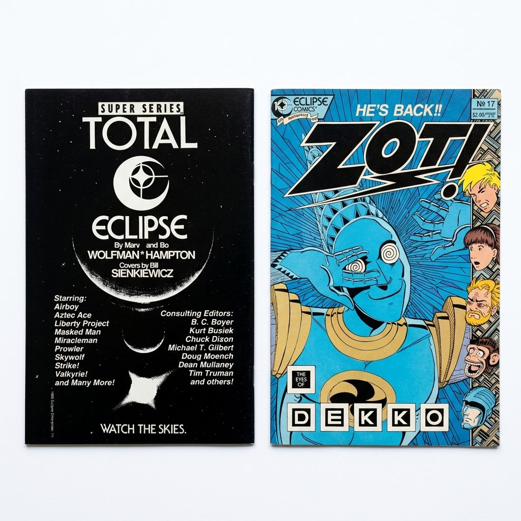 Zot! #17 (Vintage Eclipse Comics - The Eyes of Dekko)
