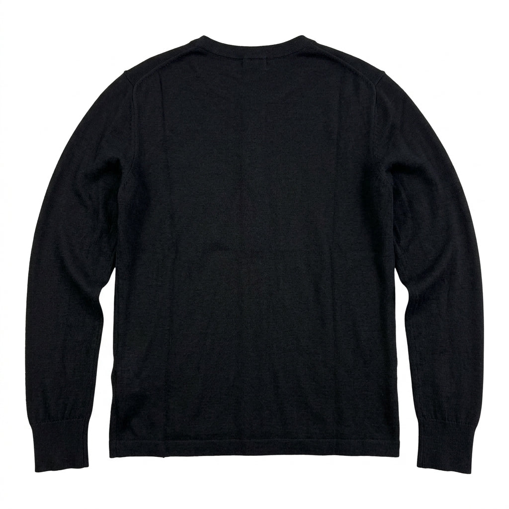 rag & bone Standard Issue Men's Long Sleeve Henley - Black