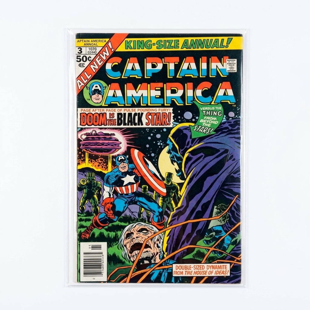 CAPTAIN AMERICA ANNUAL #3 (Marvel 1976) King-Size Annual