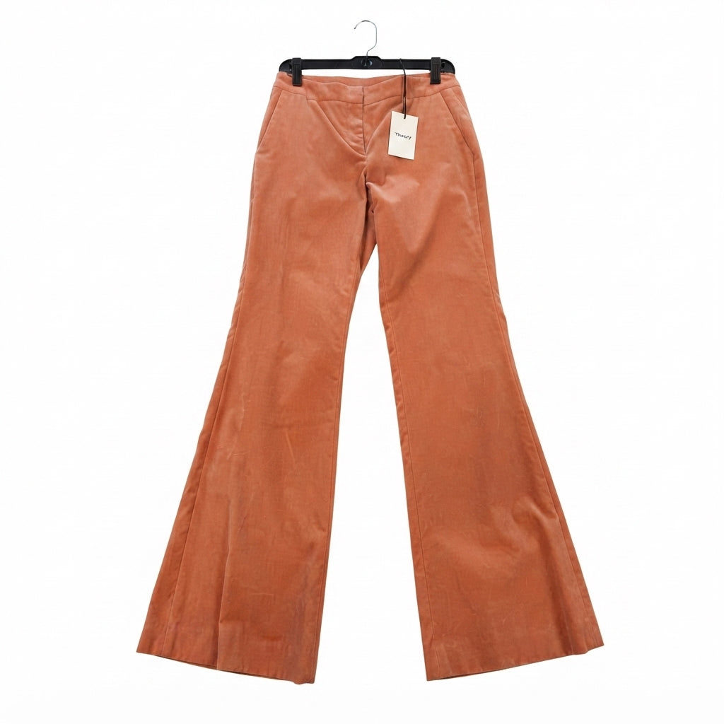 Theory Caroleena Stretch Velvet Pants (Size 4)