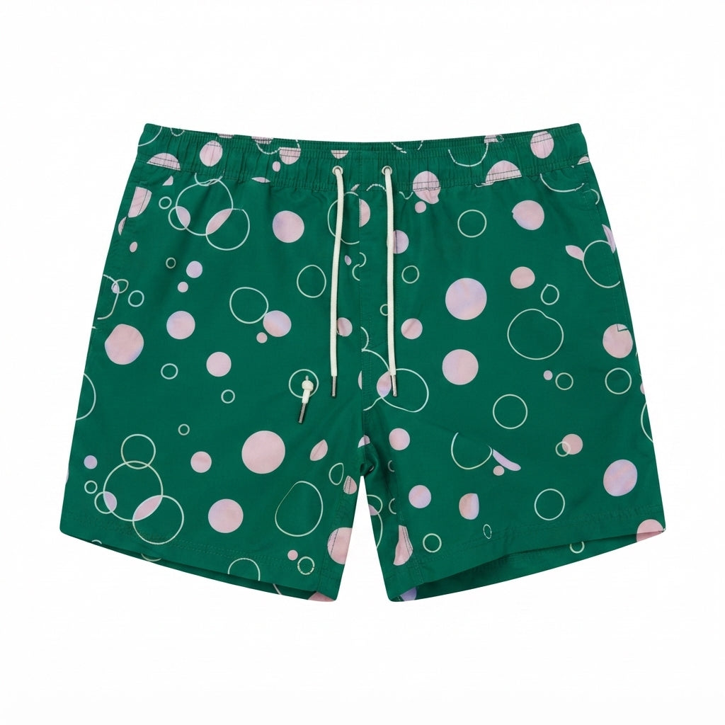 FIVE FOUR x Mark McNair Green Circle Shorts (Size 38)