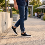 Five Four Men's Grayson Sneaker - Black/White