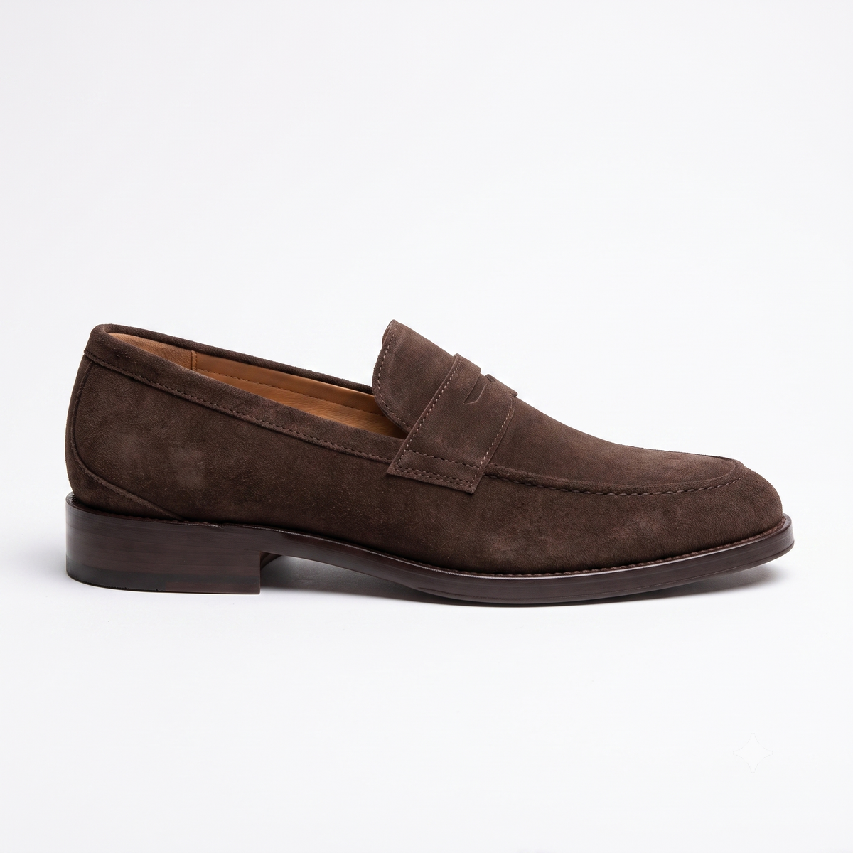 New Republic Men's Allen Suede Loafer - Chocolate