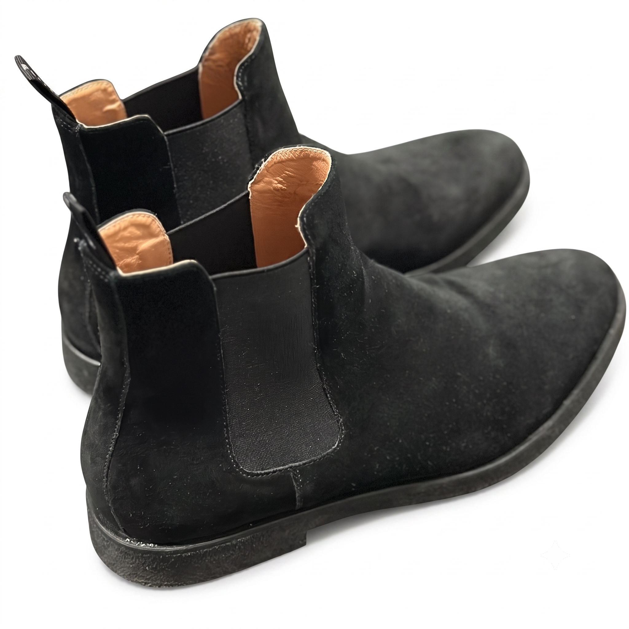 New Republic Men's Sonoma Suede Chelsea Boot - Triple Black