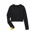 Etro Black Raglan Seam Long Sleeve Top Medium