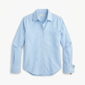 J Brand Light Blue Long Sleeve Button-Up Shirt size: Medium