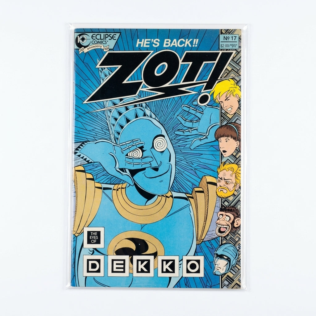 Zot! #17 (Vintage Eclipse Comics - The Eyes of Dekko)