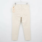 Rag & Bone New York Cream Slim Straight Jeans (Size 28)