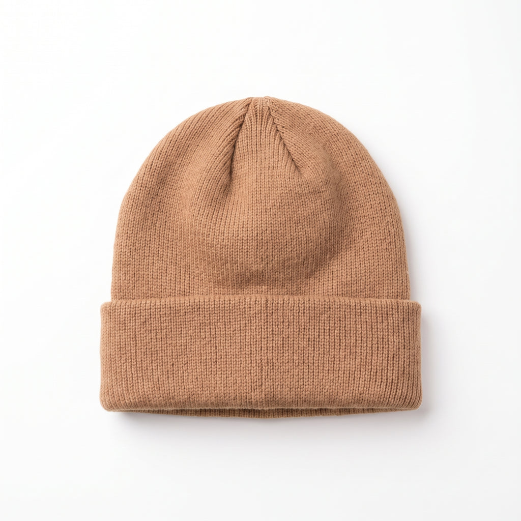 San Diego Hat Company Clarise Beanie – Women's Wool Blend Rib Knit Cuffed Hat, One Size