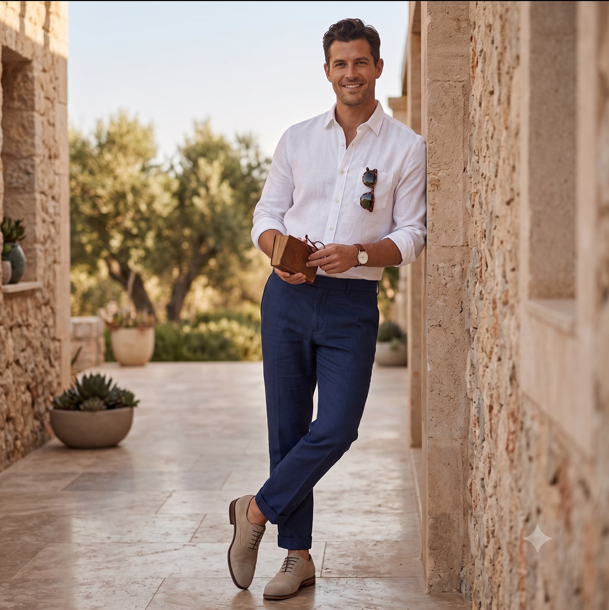 New Republic Men's Mason Suede Shoe