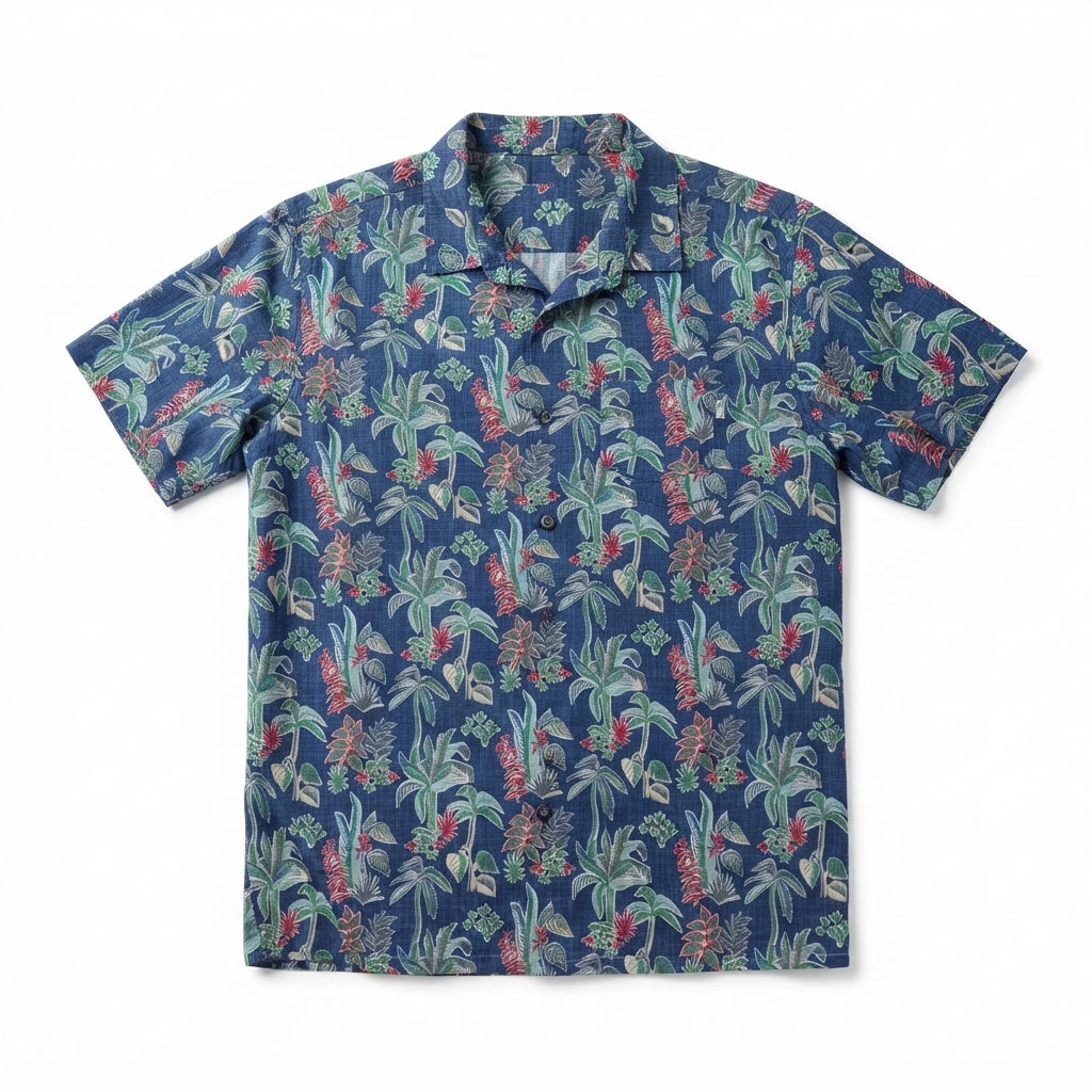 Hartford Alternative Classics Slam 02 Jungle Floral Shirt (Large)
