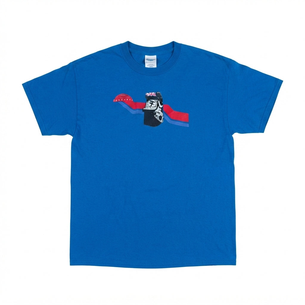 Unbranded Blue Character Graphic Tee