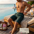 RRD Roberto Ricci Designs Zelind Windowpane Shorts - Year 14 Collection - Size IT 46